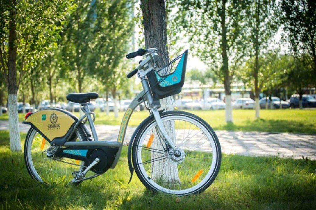 В Астане запускается система велопроката Astana Bike