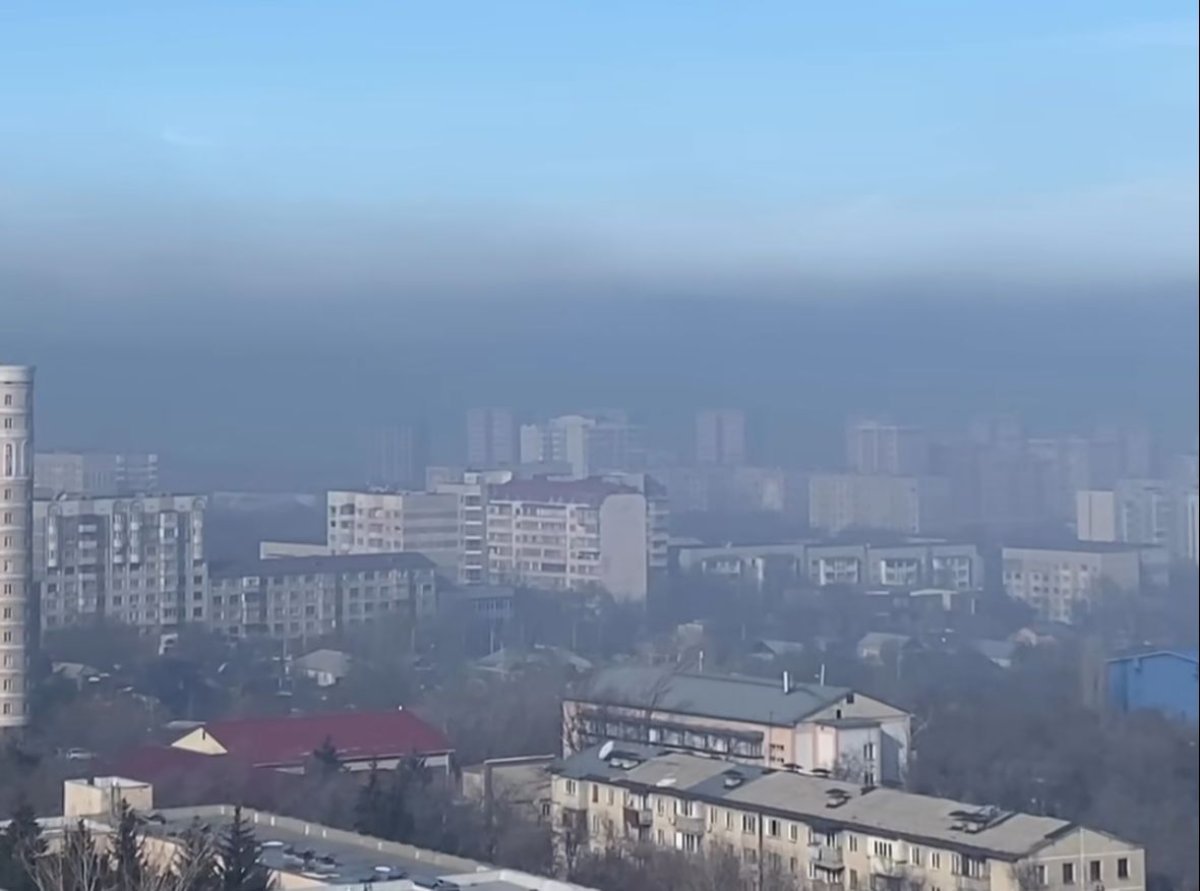 В каких городах Казахстана ожидается повышенный уровень загрязнения воздуха