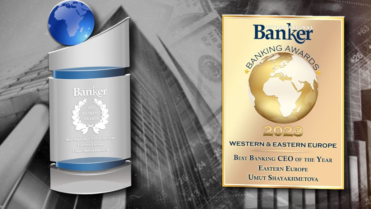 Умут Шаяхметова стала Best Banking CEO of the Year Eastern Europe 2023 по версии International Banker