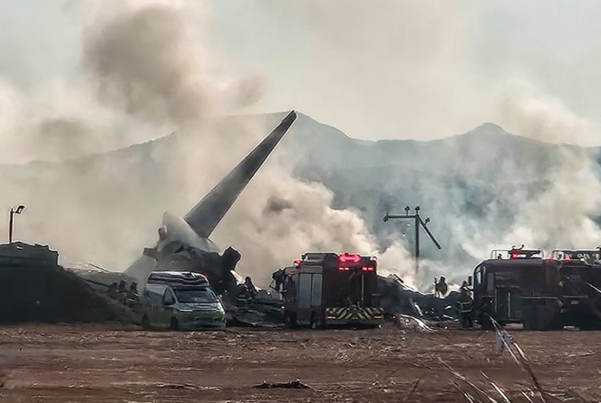 Пассажирский самолёт разбился в Южной Корее: погибли 179 человек