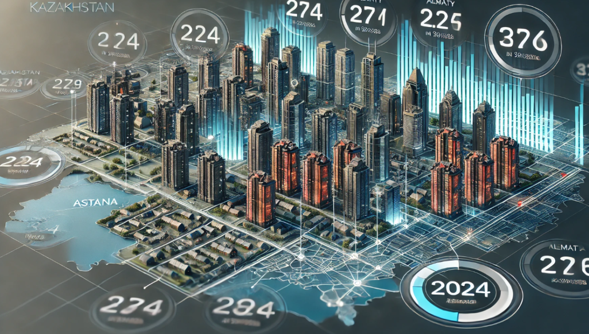 Цены на жильё в Казахстане в 2024 году: где квартиры самые дорогие?