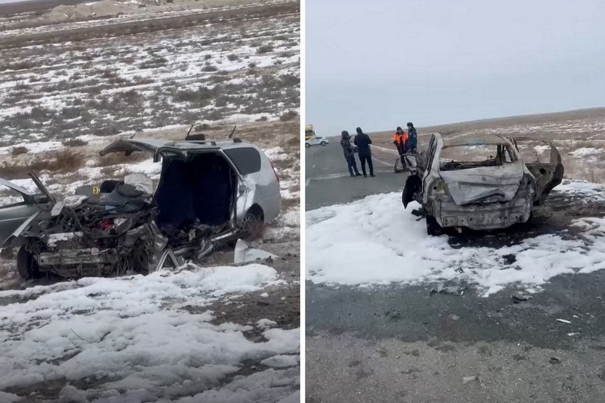 Трое погибли в серьезном ДТП в Атырауской области