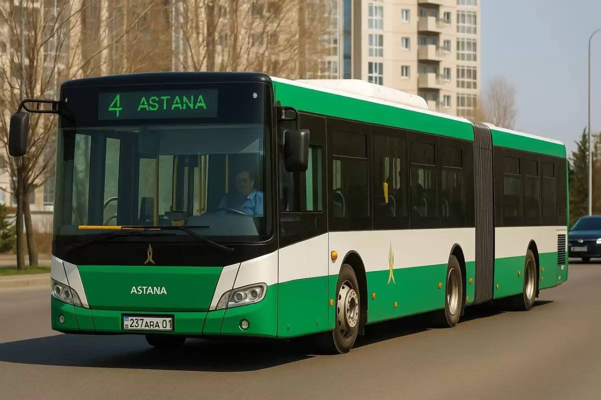 Автобусы Астаны изменили маршруты
