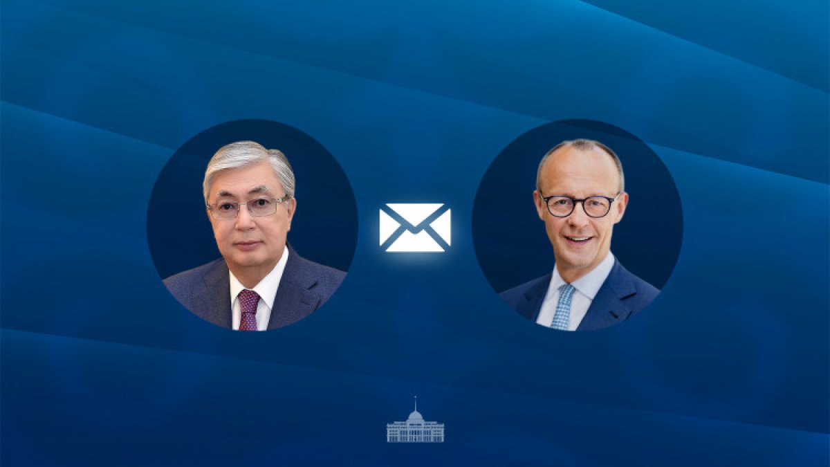 Токаев поздравил Мерца
