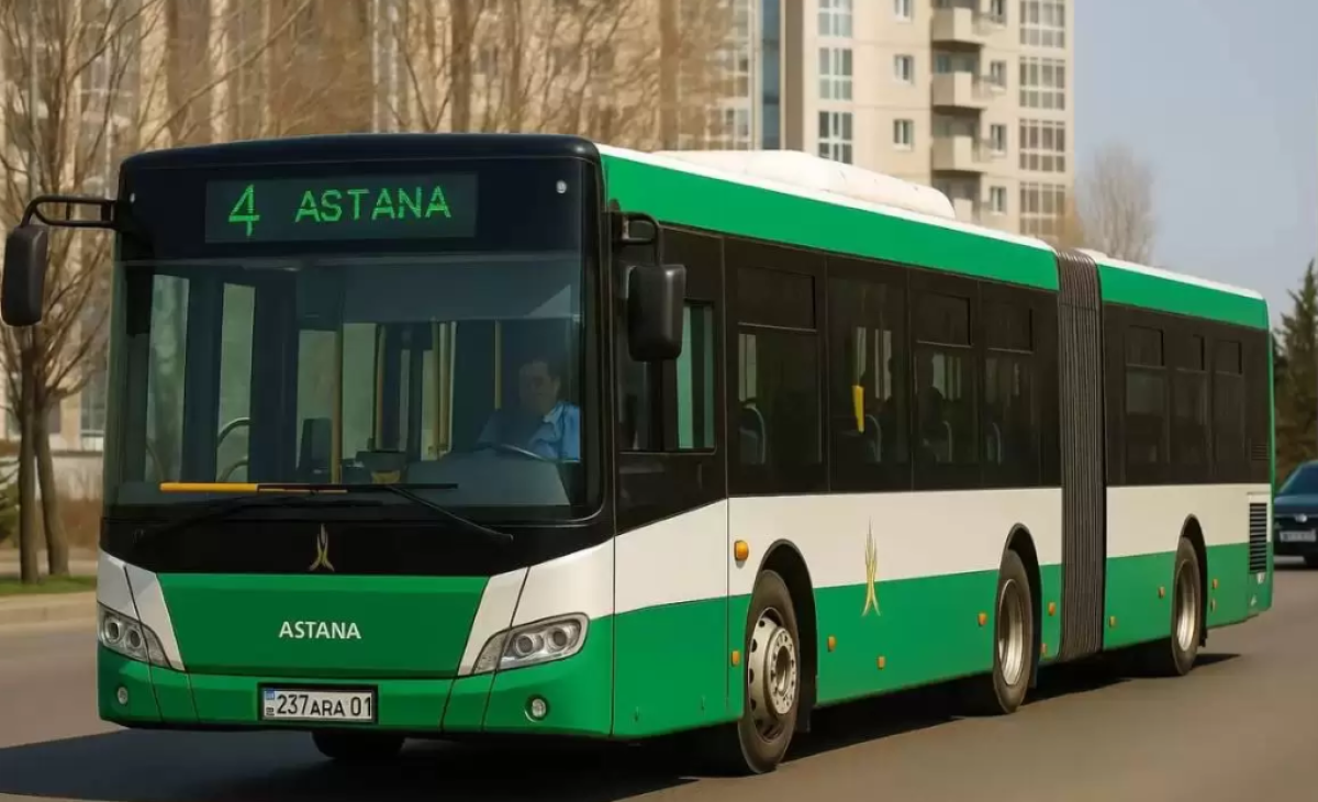 В Астане изменили маршруты девяти автобусов