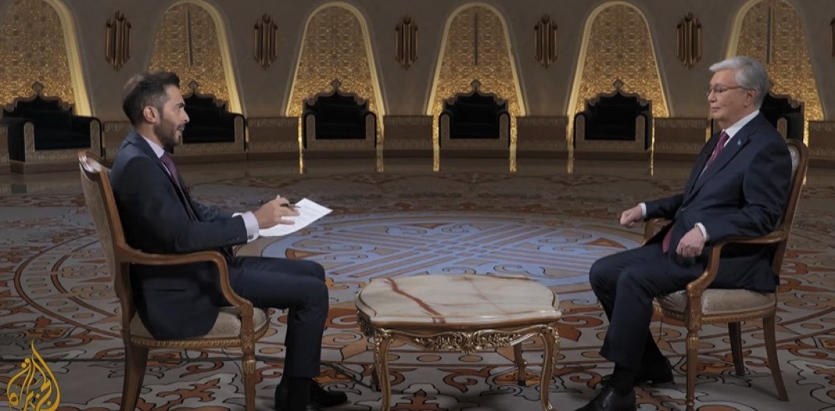 Опора ЦА, война в Украине и разговор с Путиным: что сказал Токаев в интервью Al Jazeera
