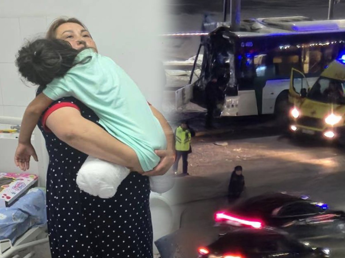 “Автобусы ездят так, будто везут бревна”: дядя пострадавшей в ДТП девочки обратился к акимату