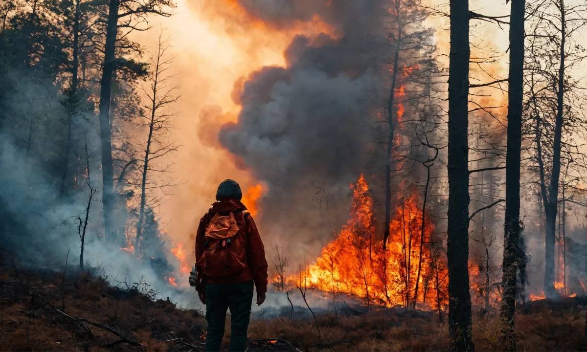 В 11 регионах Казахстана объявлена чрезвычайная пожарная опасность