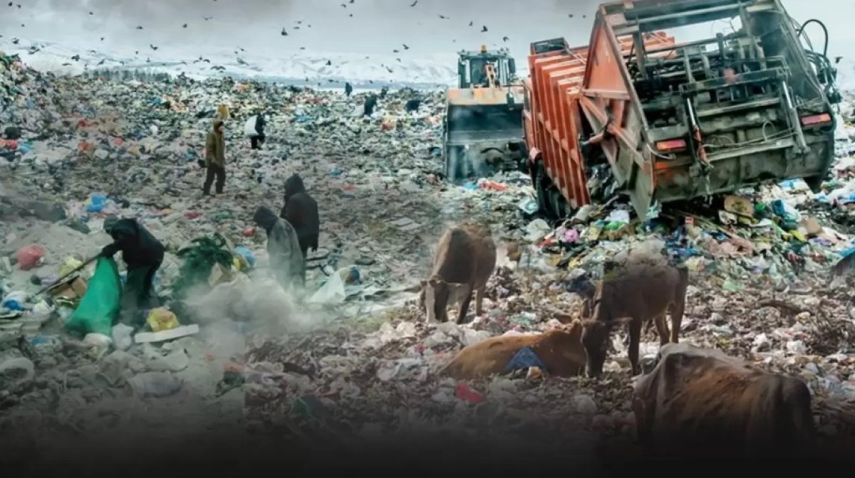 Более 2400 стихийных свалок нашли в Казахстане