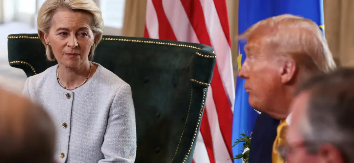ЕС заморозил пошлины против США после сделки Трампа и фон дер Ляйен