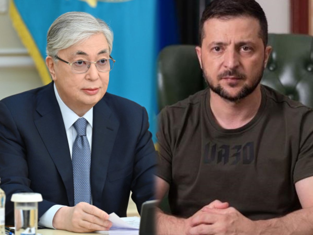 День независимости Украины: Токаев обратился к Зеленскому