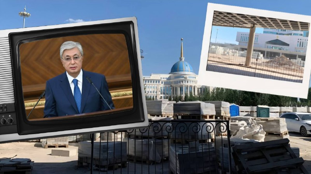 Ремонт у Дома министерств: успеют ли закончить до послания президента?