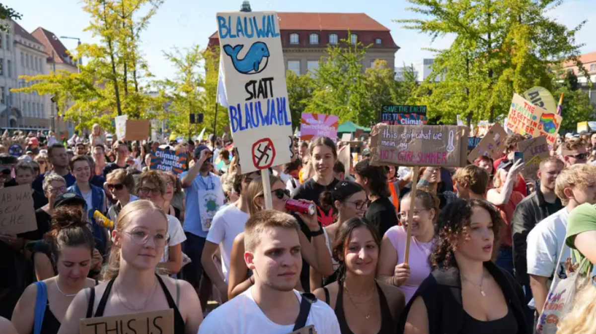 В Германии прошли массовые акции в защиту климата