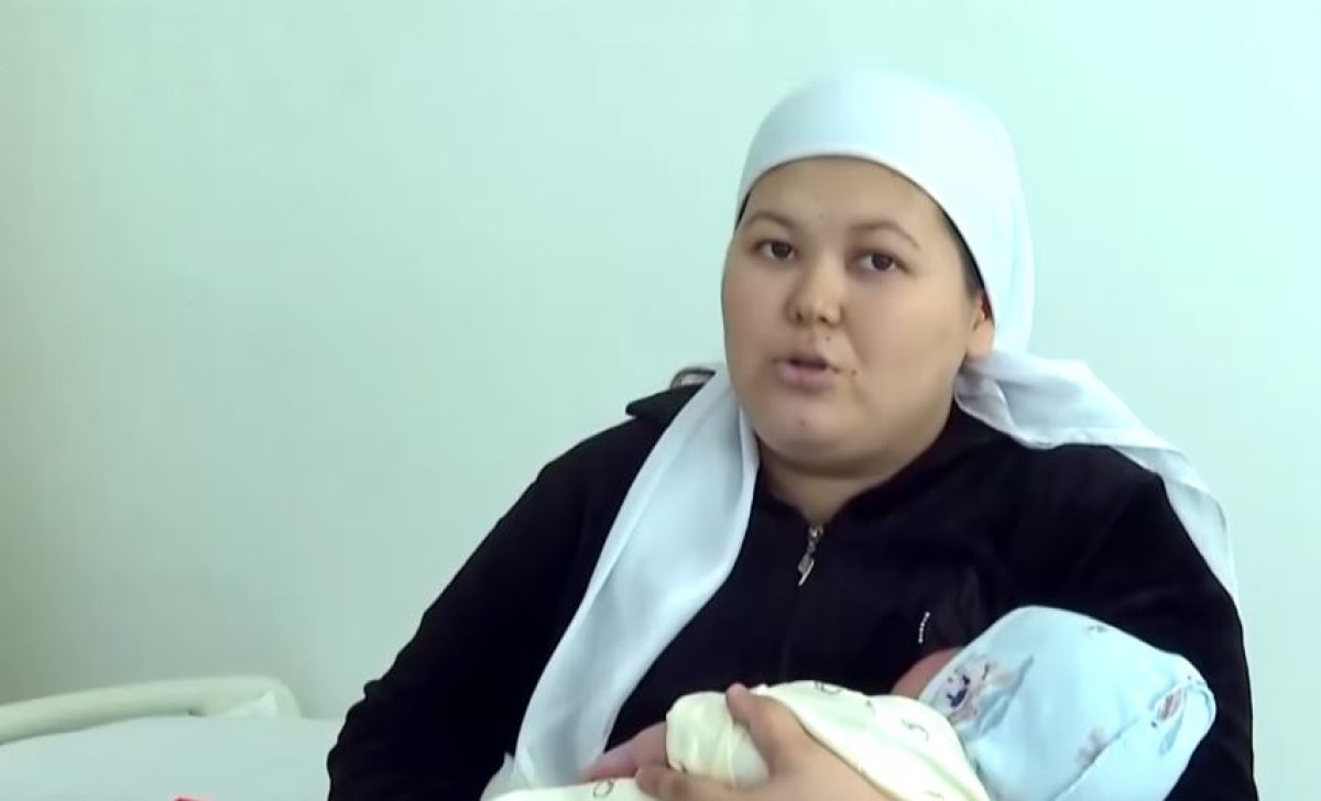 Младенец весом 6,5 кг родился в Кызылординской области