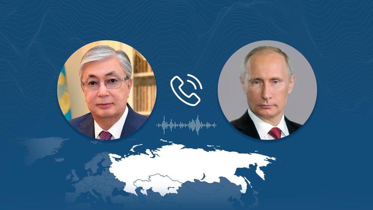 Токаев обсудил с Путиным свой визит в Россию