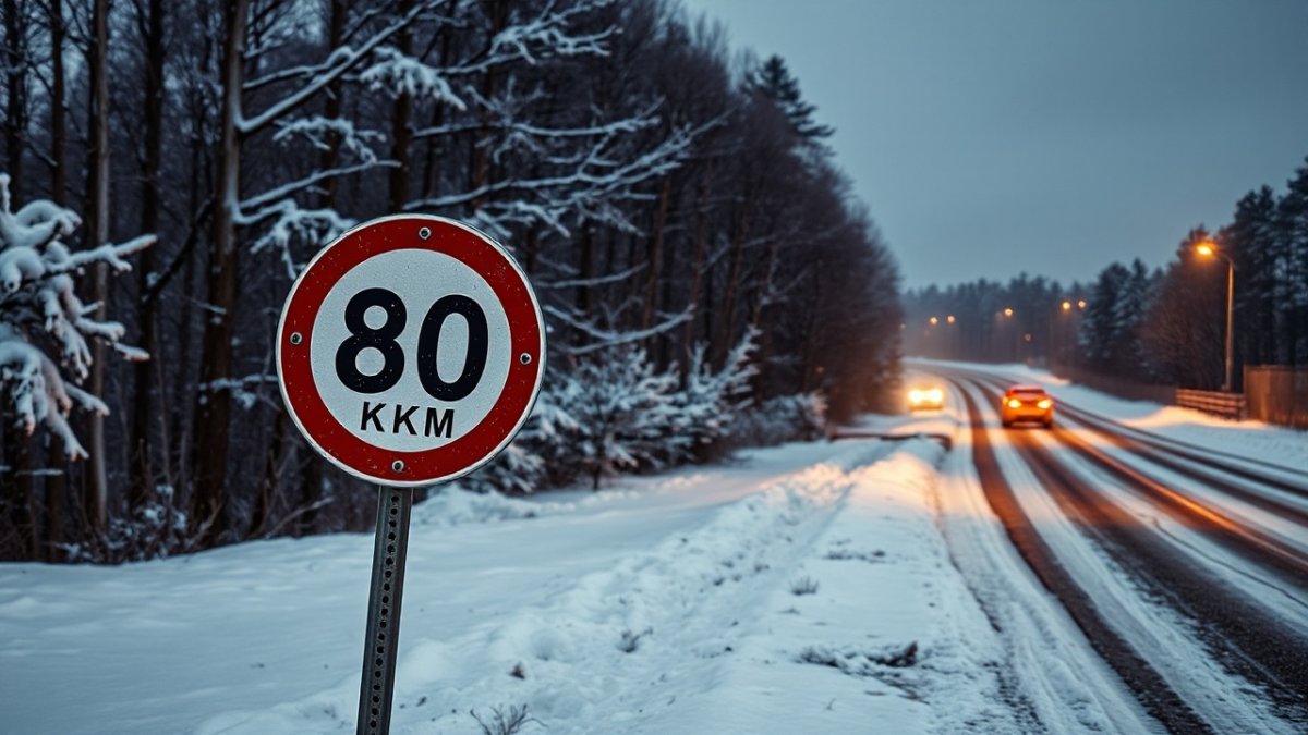 Разрешенную скорость снижают на некоторых трассах Казахстана