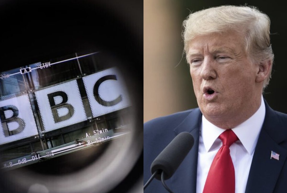 Трамп подаст в суд на BBC