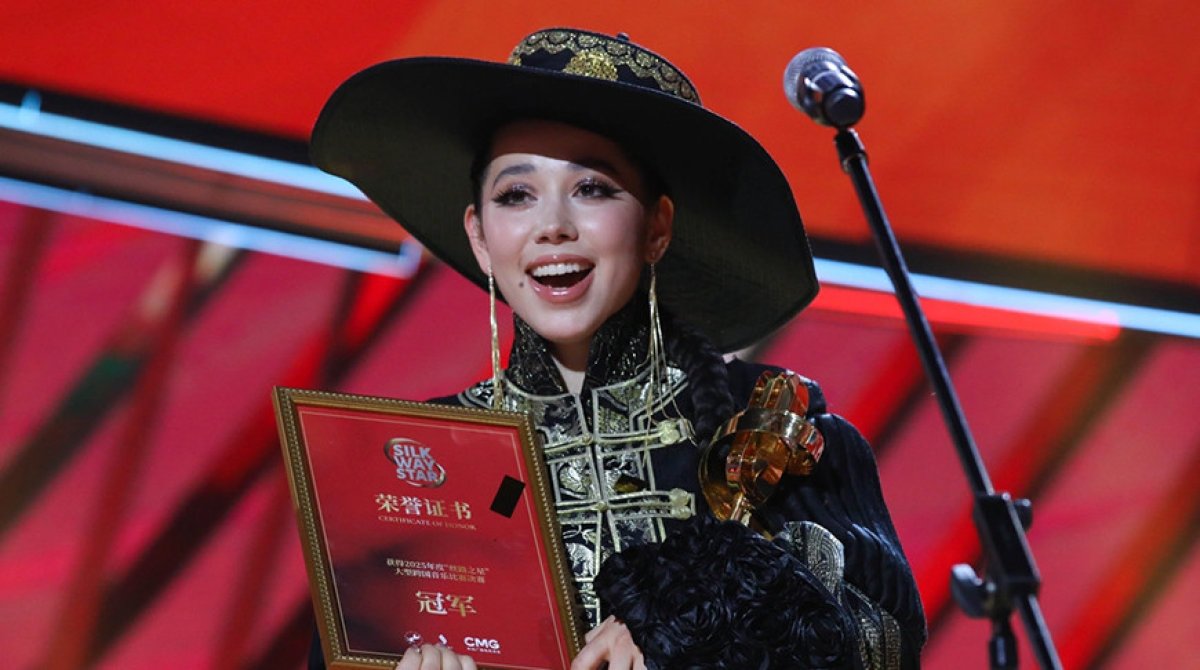 Представительница Монголии стала триумфатором первого сезона Silk Way Star