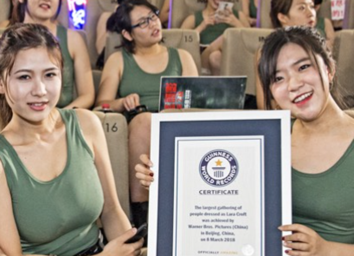 Китайские косплеерши установили рекорд Гиннесса