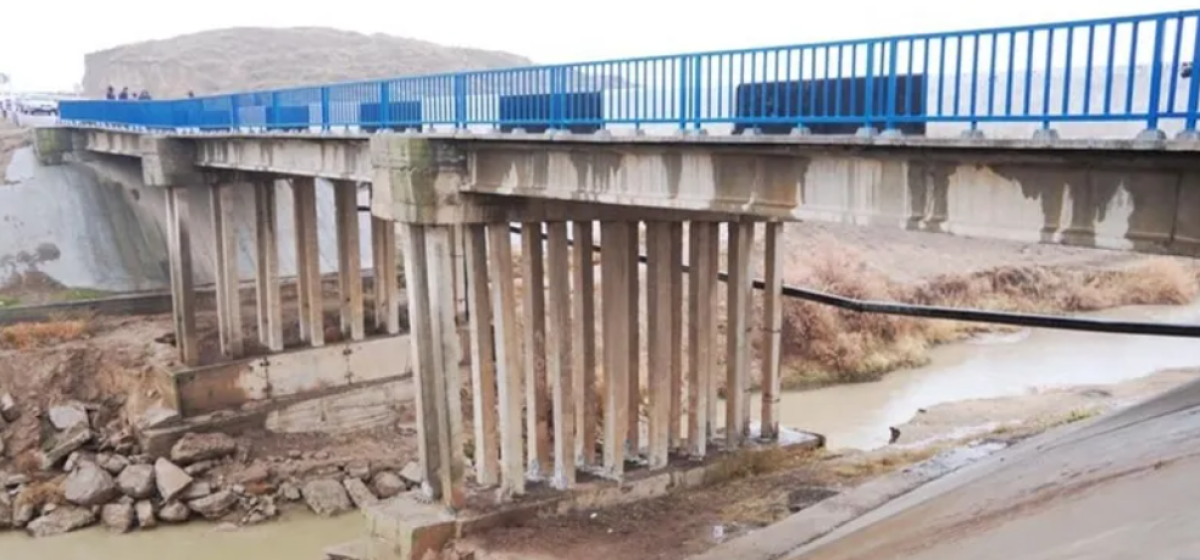 В Туркестанской области обрушился автомобильный мост