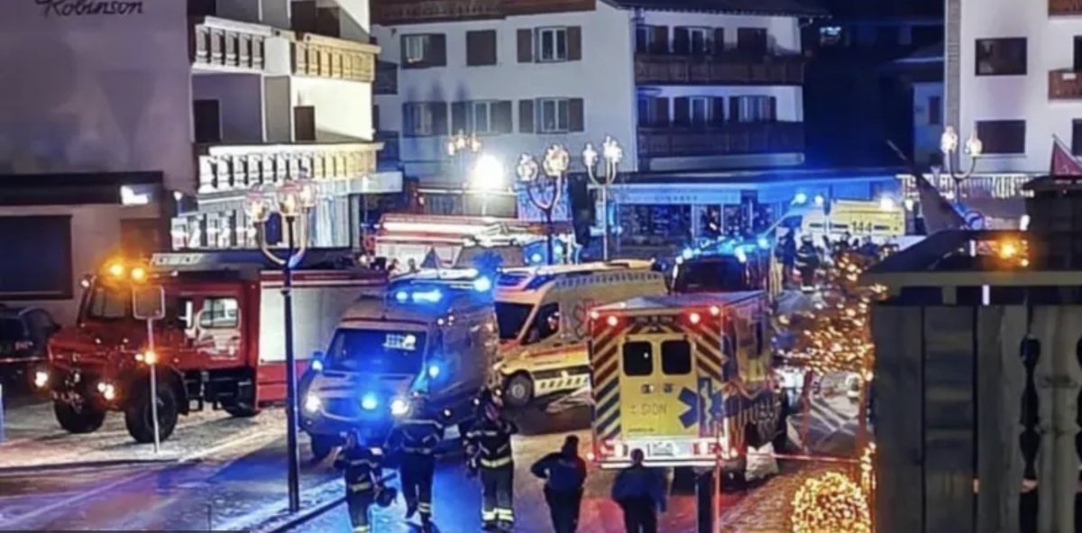 40 человек погибли на горнолыжном курорте в Швейцарии