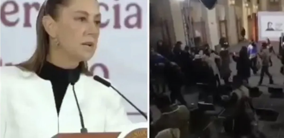 Землетрясение в Мексике прервало пресс-конференцию президента