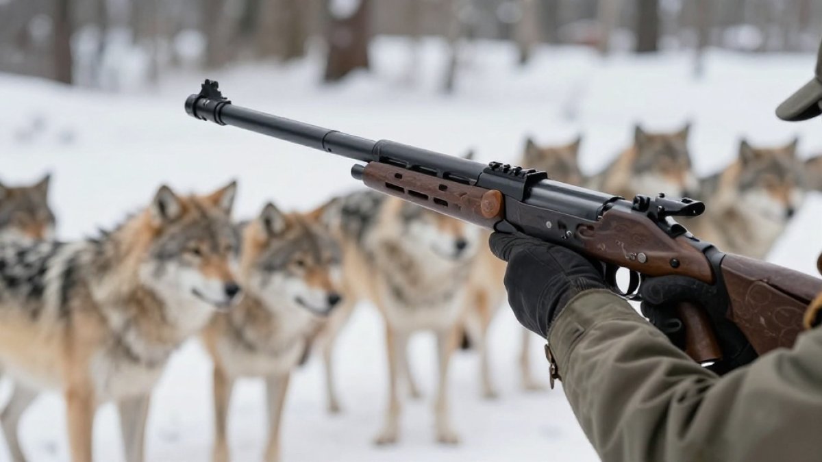 В Казахстане начался отстрел волков и шакалов