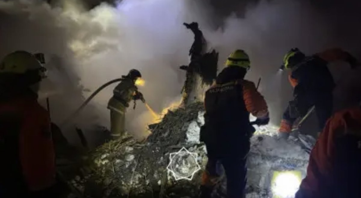 Пожар унёс жизни отца и двух малышей в селе на севере Казахстана