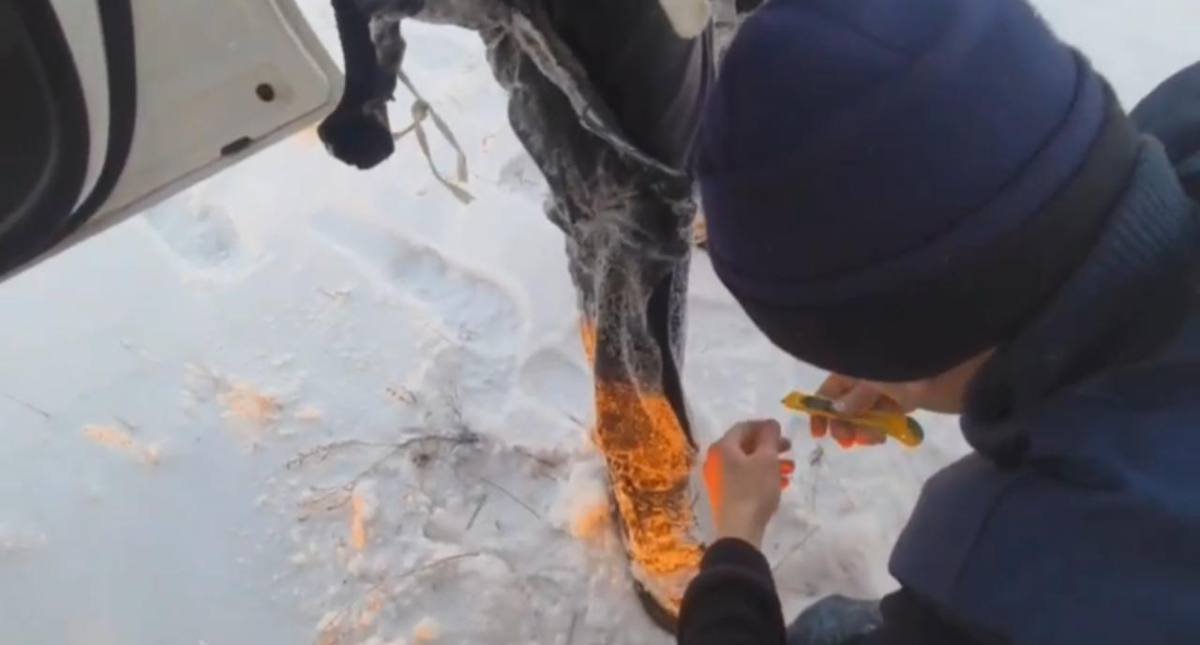 Машина ушла под лёд: в Павлодарской области спасли четырёх рыбаков