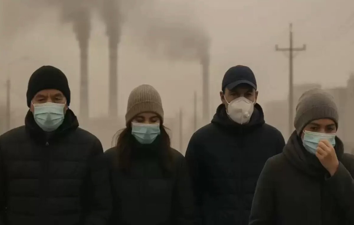Жителей семи городов Казахстана предупредили о загрязнении воздуха