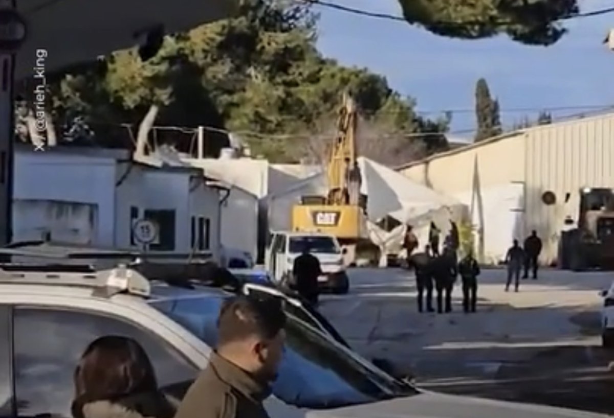 Израиль сносит здания агентства ООН для палестинских беженцев