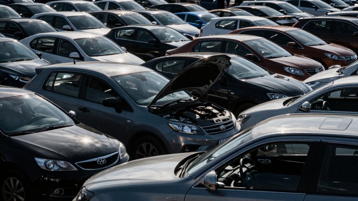 "Утопленники и конструкторы": в Казахстан хлынули дешёвые авто из ОАЭ и Прибалтики