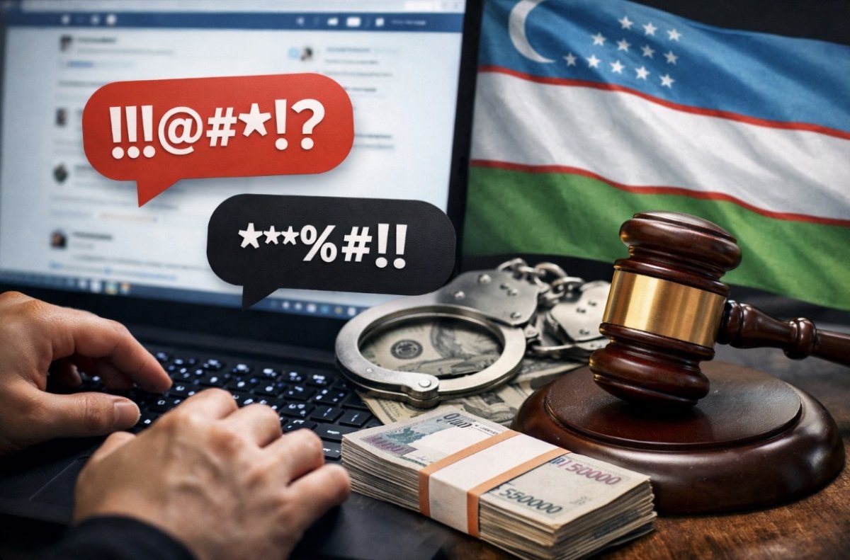 В Узбекистане решили бороться с матом в соцсетях штрафами и арестами