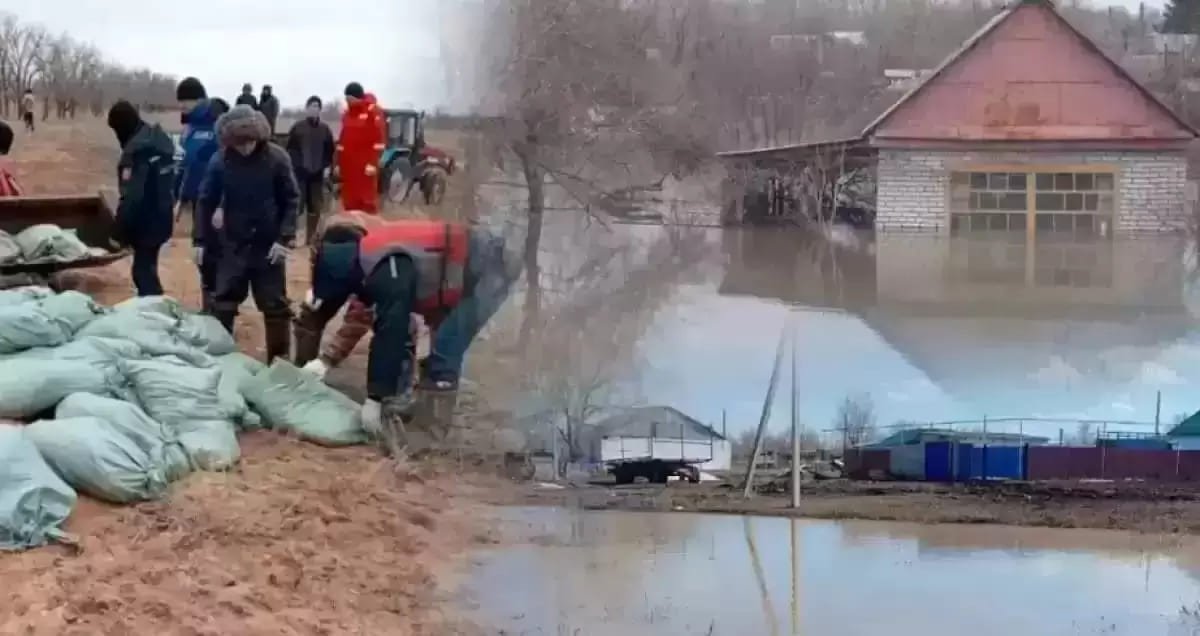 Больше 100 сел могут уйти под воду в СКО