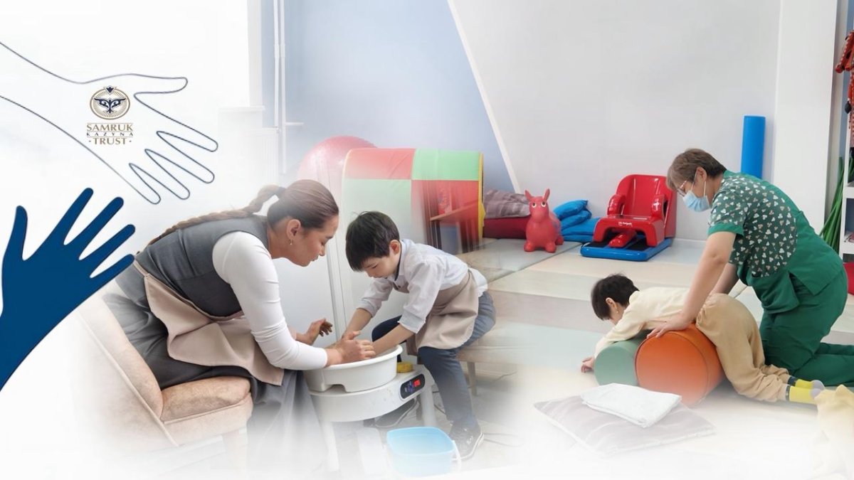 Каждый прогресс все вместе празднуем: как «Самрук-Казына» поддерживает особенных детей