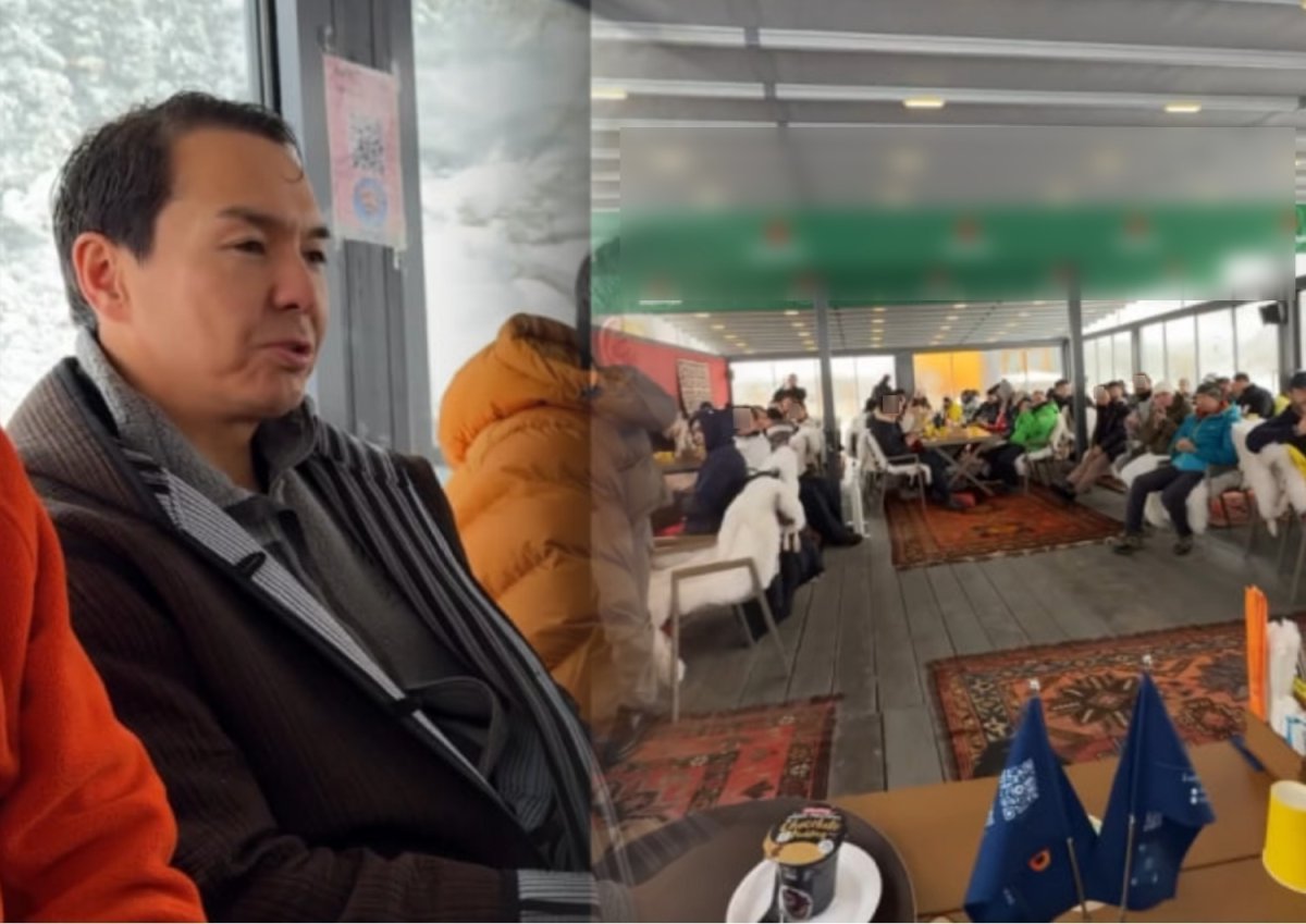 «Здесь нет политики»: как Нурали Алиев устроил бизнес-поход в горы