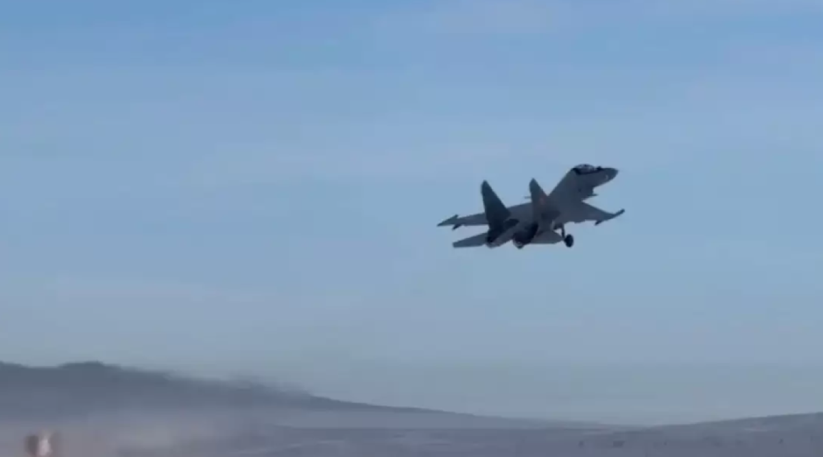 “Он был новым”: что стало известно о крушении истребителя Су-30СМ в Казахстане