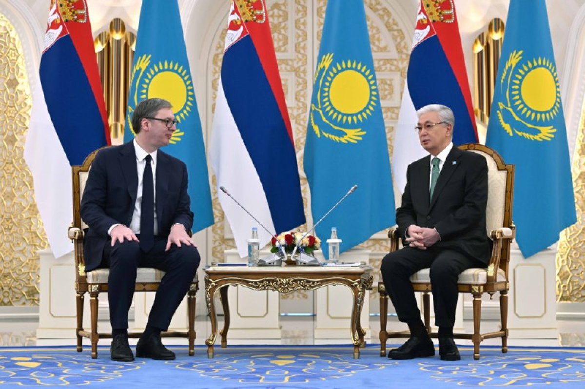Важный партнер в Европе: о чем говорили Токаев и Вучич