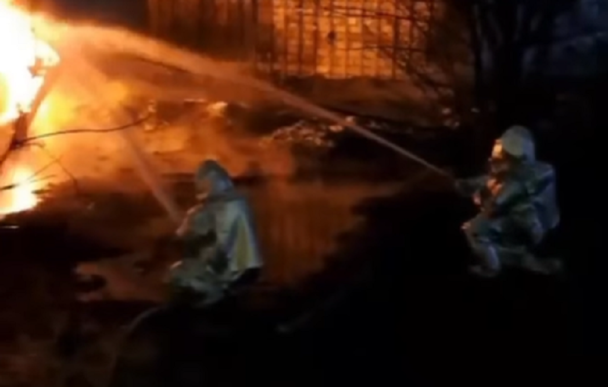 Взрыв газа произошел на заправке в Актобе