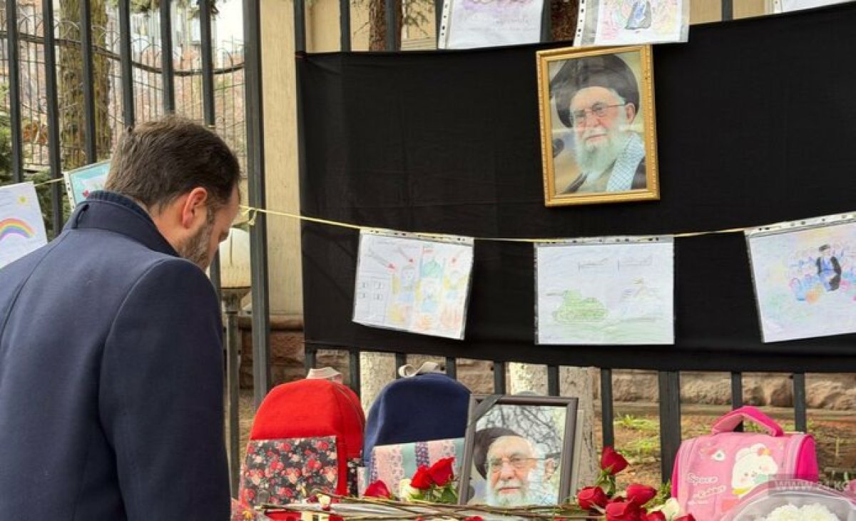 Митинг в поддержку Ирана прошел в Бишкеке