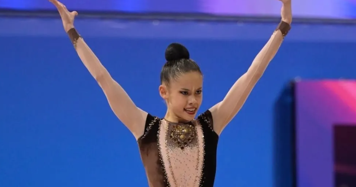 Казахстанская гимнастка выиграла золото Alem Cup в Астане