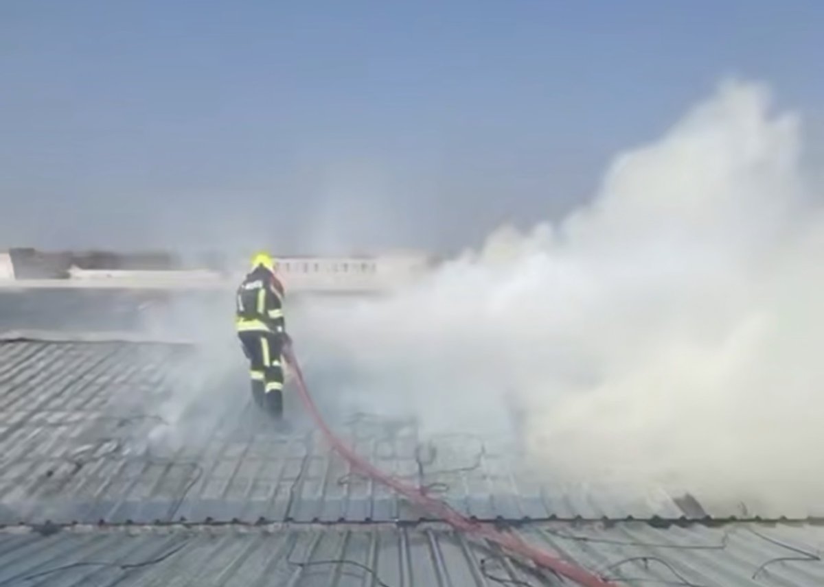 На барахолке в Алматы вновь произошёл пожар