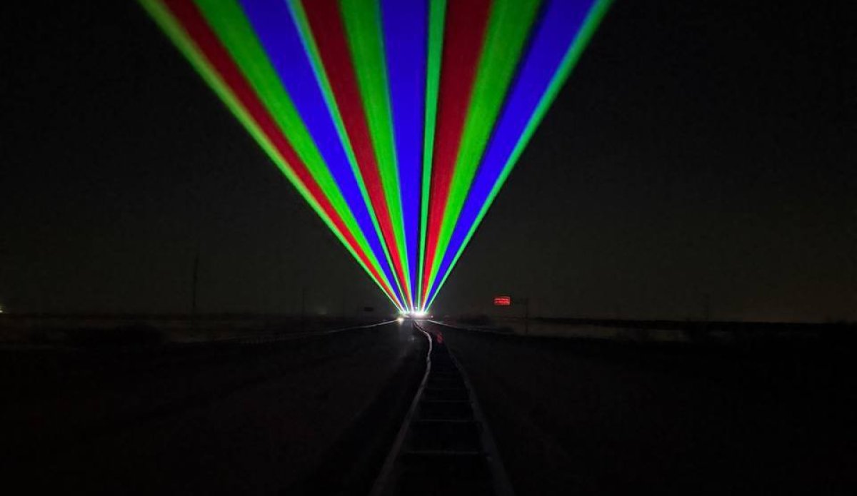 Лазерный щит появился у казахстанских водителей