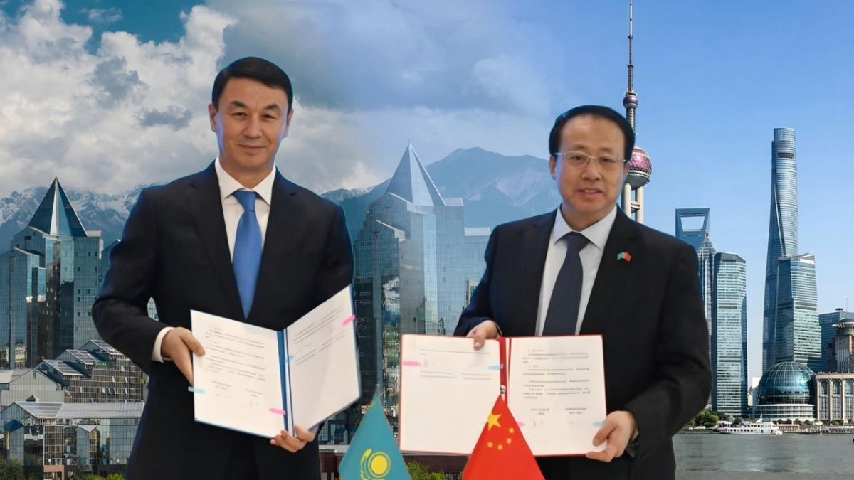 Мэр Шанхая впервые приехал в Алматы