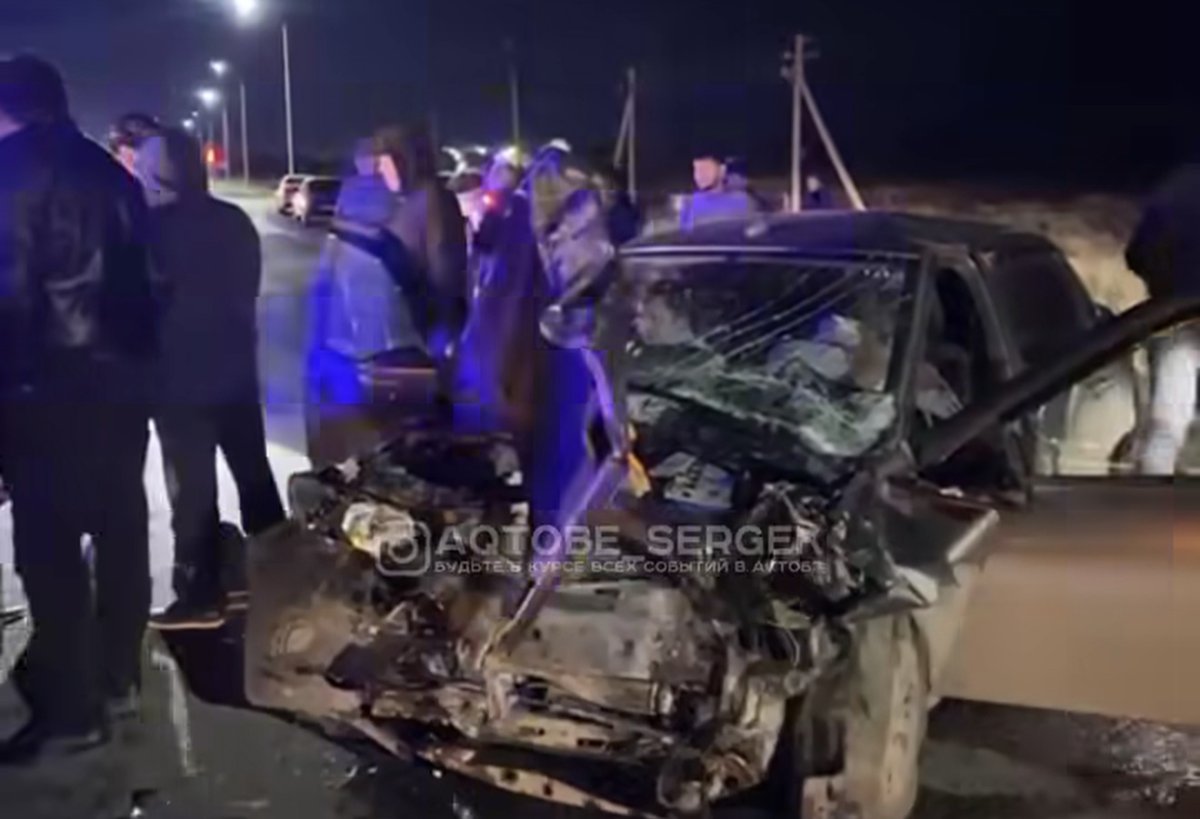 Смертельное ДТП произошло на трассе в Актюбинской области