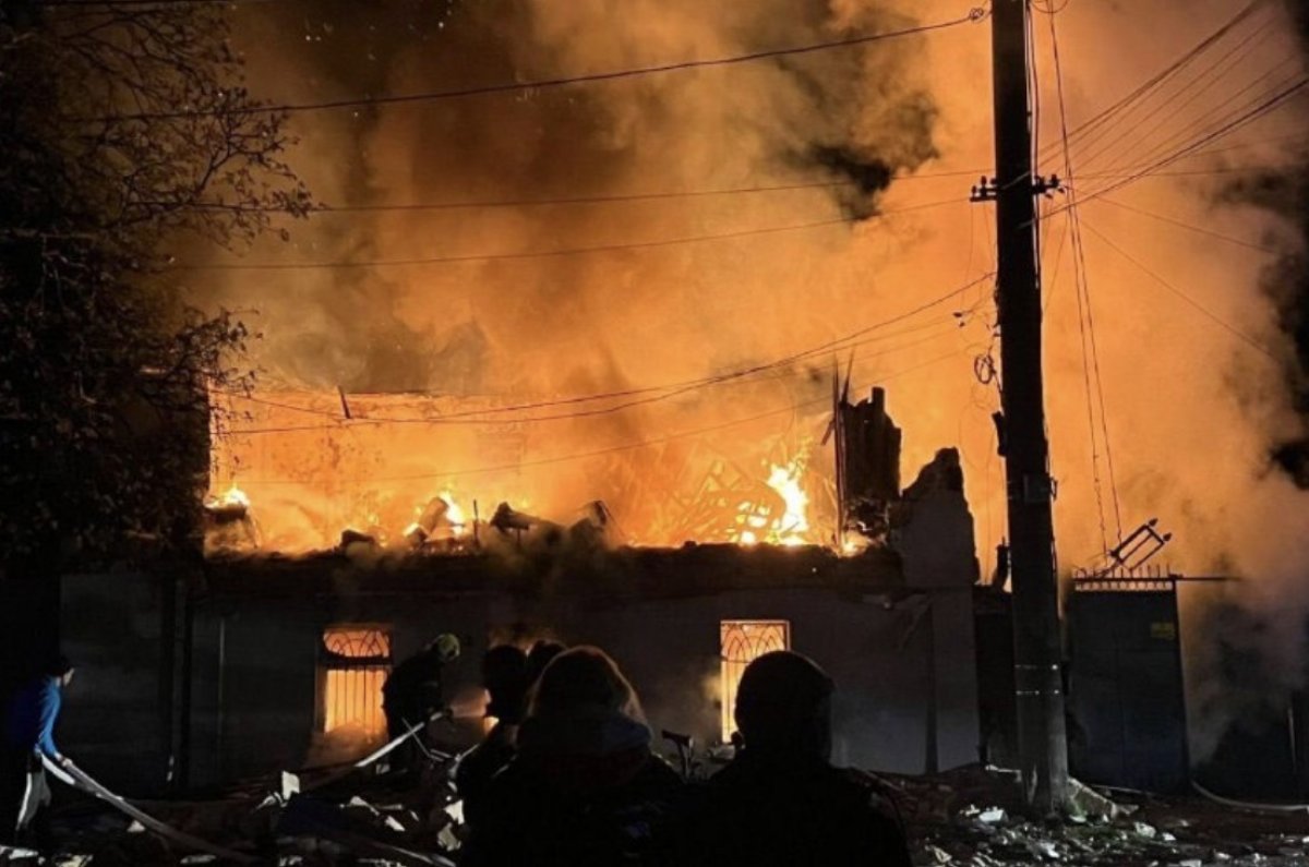 Ночные удары РФ по Украине: разрушены дома и детский сад