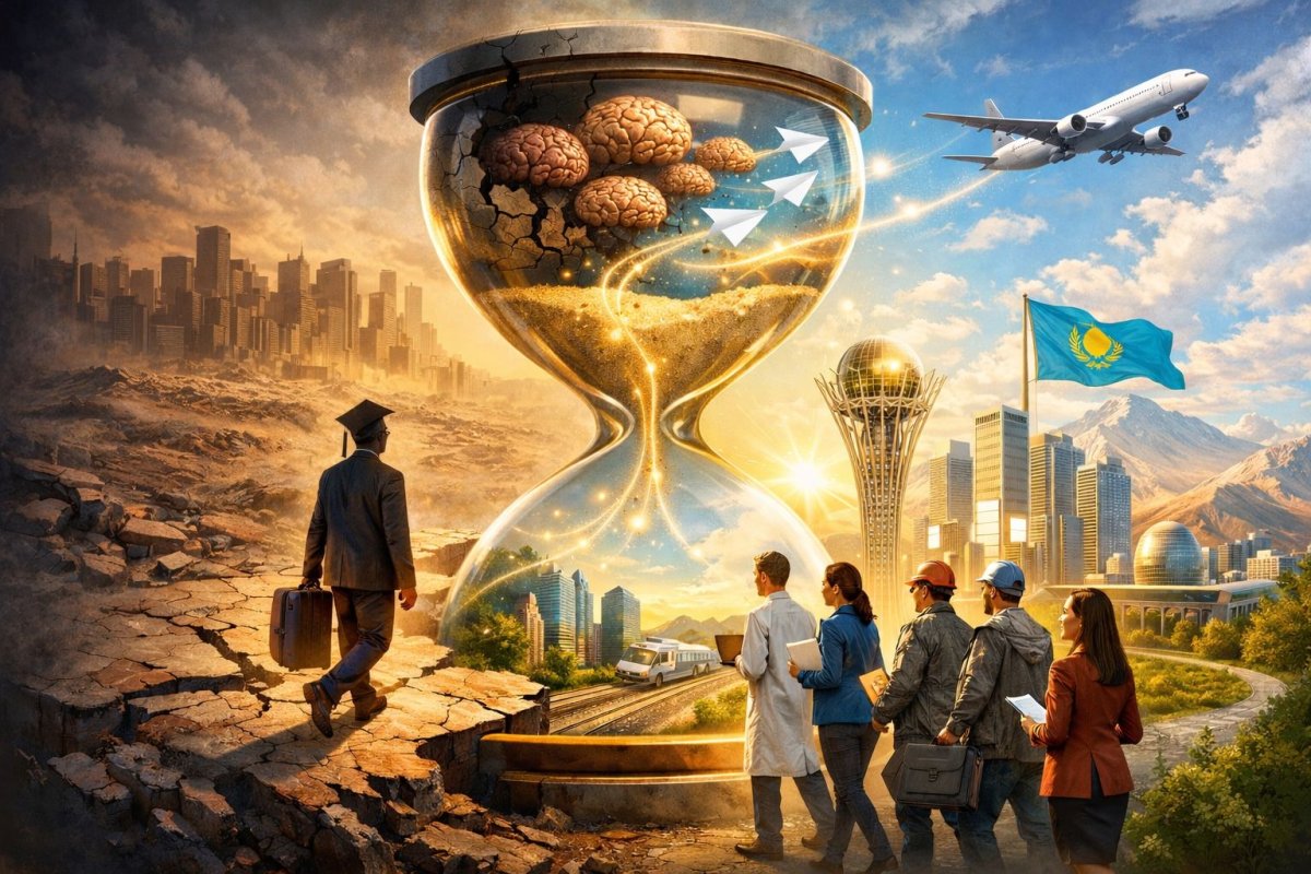 От утечки до притока – две войны и глобальная турбулентность: как Казахстан выходит победителем в битве за умы