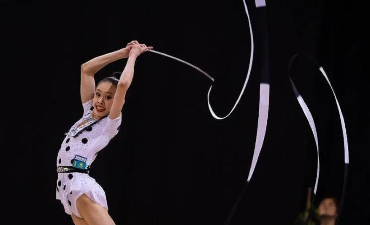 Казахстанская гимнастка завоевала медаль в Азербайджане