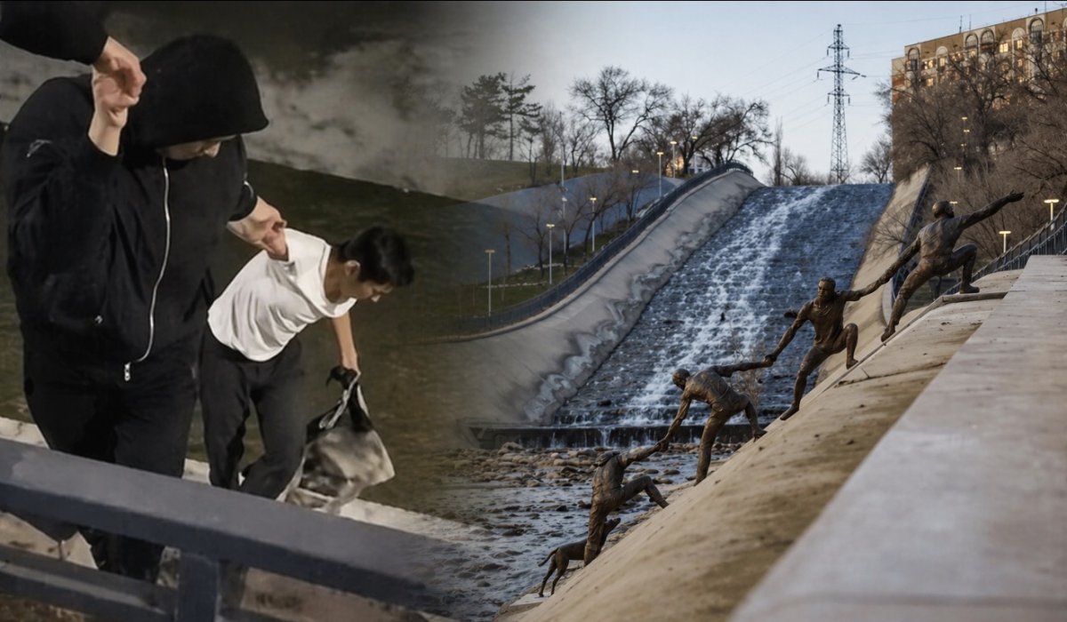 Как 10 лет назад: алматинцы попытались спасти собаку «живой цепью»