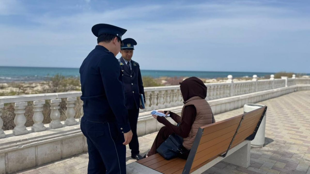 За закрытое лицо — штраф: в Мангистау полиция сделала «последнее предупреждение»